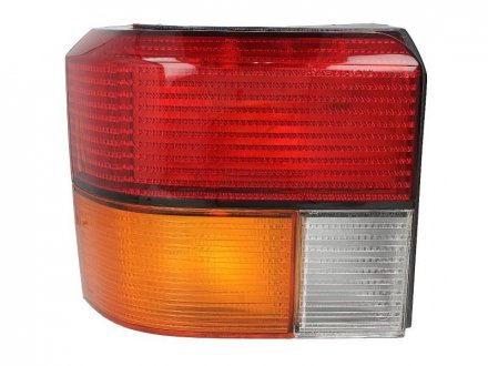 Задний фонарь левый (наружный, цвет поворота оранжевый, цвет стекла красный) Volkswagen TRANSPORTER Autobus/Closed body 07.90-09.95 TYC 11-0212-01-2