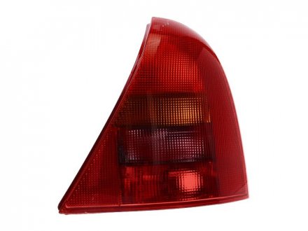 Задній ліхтар правий (колір повороту помаранчевий, колір скла червоний) RENAULT CLIO Хетчбек 09.98-06.01 TYC 11-0221-01-2