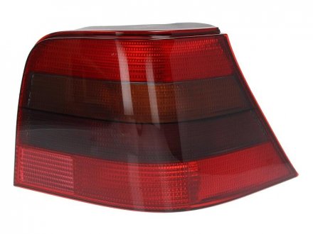 Задній ліхтар правий (колір повороту димчастий, колір скла червоний) Volkswagen GOLF Хетчбек 08.97-06.06 TYC 11-0253-01-2 (фото 1)