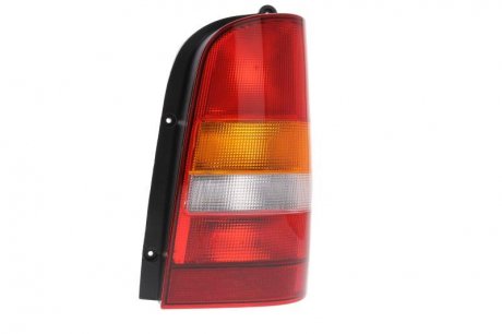 Задній ліхтар правий (колір повороту помаранчевий, колір скла червоний) MERCEDES V Autobus/Closed body 02.96-07.03 TYC 11-0567-01-2