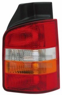 Задний фонарь правый (задняя часть, цвет поворота оранжевый, цвет стекла красный) Volkswagen TRANSPORTER Негабарит/Autobus/Closed body 04.03-11.09 TYC 11-0575-01-2