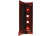 Задній ліхтар правий (колір повороту білий, колір скла червоний) CITROEN JUMPER; FIAT DUCATO; PEUGEOT BOXER 02.02-08.06 TYC 11-0777-01-2 (фото 2)