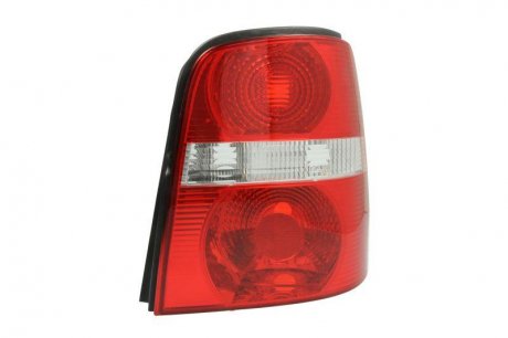 Задній ліхтар правий (колір повороту білий, колір скла червон) Volkswagen TOURAN I Негабарит 02.03-12.06 TYC 11-11671-01-2