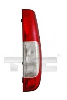 Задній ліхтар правий (колір повороту білий, колір скла червоний) MERCEDES VITO Негабарит/Autobus/Closed body 09.03-10.10 TYC 11-11685-01-2
