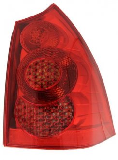 Задний фонарь правый (цвет поворота красный, цвет стекла красный) PEUGEOT 307 Универсал 09.05-09.07 TYC 11-11865-01-2
