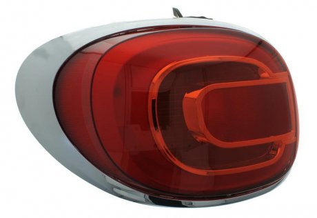 Задний фонарь левый (цвет поворота красный, цвет стекла красный) FIAT 500L Хэтчбек 09.12-06.17 TYC 11-12364-06-2