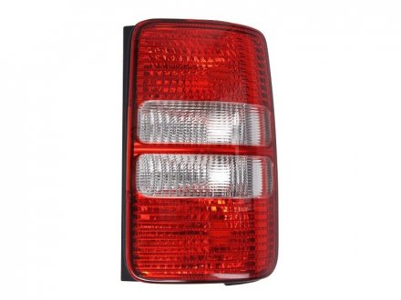 Задній ліхтар правий (колір повороту білий, колір скла червоний, з одними задніми дверима) Volkswagen CADDY 08.10-05.15 TYC 11-12563-01-2