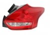 Задний фонарь правый (наруж, LED, цвет стекла красный) FORD FOCUS III Лифтбек 5D 07.10-11.14 TYC 11-12807-16-2 (фото 1)