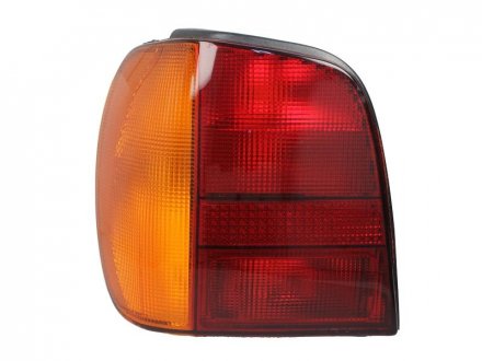 Задній ліхтар лівий (колір повороту помаранчевий, колір скла червон) Volkswagen POLO III 6N1 Хетчбек 10.94-10.99 TYC 11-5016-01-2 (фото 1)