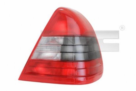 Задний фонарь левый (цвет поворота белый, цвет стекла красный) MERCEDES C Седан 03.93-06.97 TYC 11-5192-05-2 (фото 1)