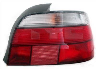 Задний фонарь левый (цвет поворота белый, цвет стекла красный) BMW 5 Седан 11.95-09.00 TYC 11-6010-11-2 (фото 1)