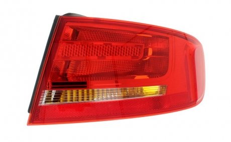 Задний фонарь правый (наруж, цвет поворота белый, цвет стекла красный) AUDI A4 Седан 11.11-05.16 TYC 11-6517-11-2