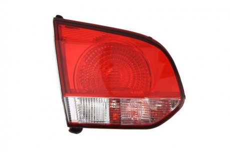 Задній ліхтар лівий (внутрішн, колір повороту білий, колір скла червоний) Volkswagen GOLF Хетчбек 10.08-11.13 TYC 17-0238-01-2