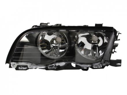Фара левая (H7, электр, с моторчиком, цвет вкладыша: черный) BMW 3 02.98-09.01 TYC 20-0012-01-2