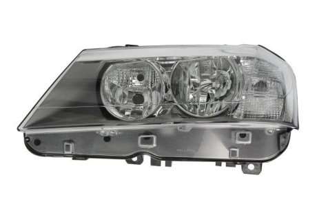 Фара левая (H7, электро, с моторчиком, цвет индикатора: прозрачный) BMW X3 09.10-04.14 TYC 20-12848-05-2