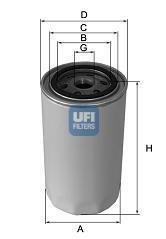 Масляний фільтр UFI 2310601 (фото 1)