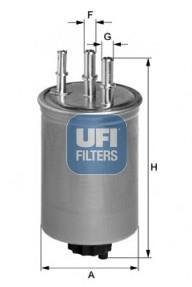 Фільтр паливний UFI 24.116.00 (фото 1)