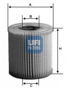Масляний фiльтр UFI 25.001.00 (фото 1)