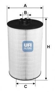 Масляний фільтр UFI 25 007 00