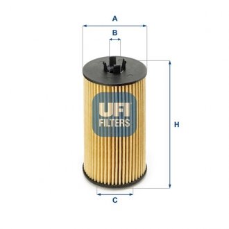 Масляний фільтр UFI 25.199.00