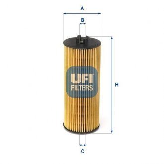 Масляний фільтр UFI 25.204.00