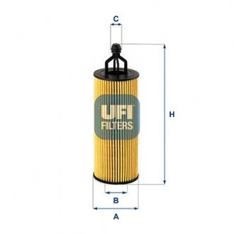 Фото автозапчасти масляний фільтр UFI 25.251.00