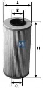 Масляний фiльтр UFI 25.590.00 (фото 1)