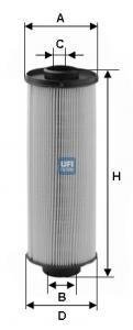 Топливный фильтр UFI 2600400 (фото 1)
