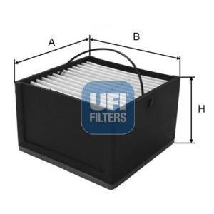 Фото автозапчастини топливный фильтр UFI 2605900