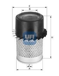 Фото автозапчасти фільтр повітряний UFI 2720200