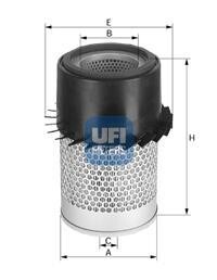 Фото автозапчастини фільтр повітря UFI 2733300