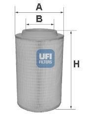 Воздушный фильтр UFI 27.650.00 (фото 1)