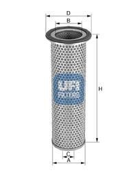 Фото автозапчастини фільтр повітря UFI 2797000