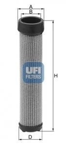 Фильтр добавочного воздуха UFI 27.A44.00 (фото 1)