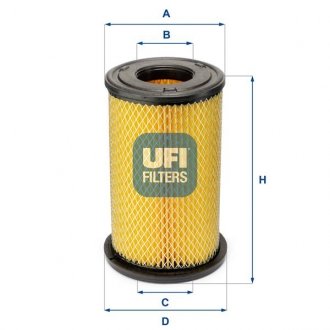 Повітряний фільтр UFI 27.D79.00 (фото 1)