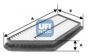 Фото автозапчастини повітряний фільтр UFI 30.591.00