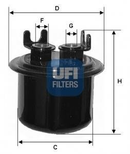 Паливний фільтр UFI 3153900