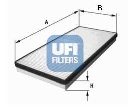 Фільтр, повітря у внутрішній простір UFI 53.041.00 (фото 1)