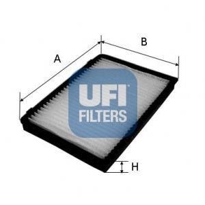Фільтр, повітря у внутрішній простір UFI 53.151.00