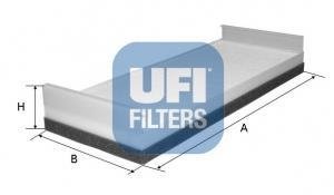 Фильтр, воздух во внутренном пространстве UFI 5316500 (фото 1)