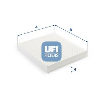 Фільтр, повітря у внутрішній простір UFI 53.383.00