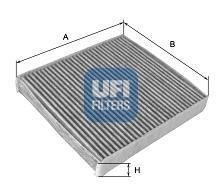 Фільтр, повітря у внутрішній простір UFI 54.103.00