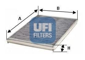 Фільтр повітря (салону) UFI 54.120.00 (фото 1)