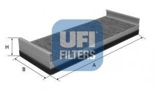 Фильтр, воздух во внутренном пространстве UFI 5417700 (фото 1)