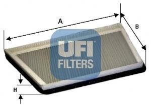 Фільтр, повітря у внутрішній простір UFI 54.194.00 (фото 1)