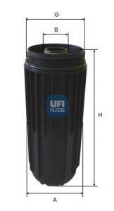 Масляний фільтр UFI 65.087.00 (фото 1)