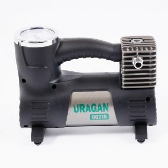 Автомобильный компрессор 12 В Uragan однопоршневой 40 л/мин Украина 90210