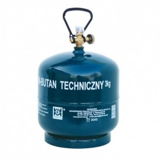 Металевий газовий балон об'ємом 7,2 л Украина BT-3
