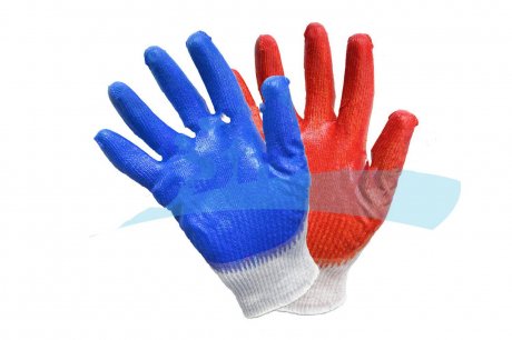Рабочие перчатки вязаные с покрытием латекса. UKRAINIAN PRODUCTS 69245