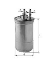 Фото автозапчастини фiльтр палива UNIFLUX FILTERS XN242